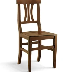 Garnero Arredamenti Sedie In Legno-Set 4 sedie da pranzo classiche noce Rachel Gihome®