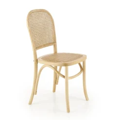 Garnero Arredamenti Sedie In Legno-Set 2 sedie da pranzo in rattan naturale Ivory