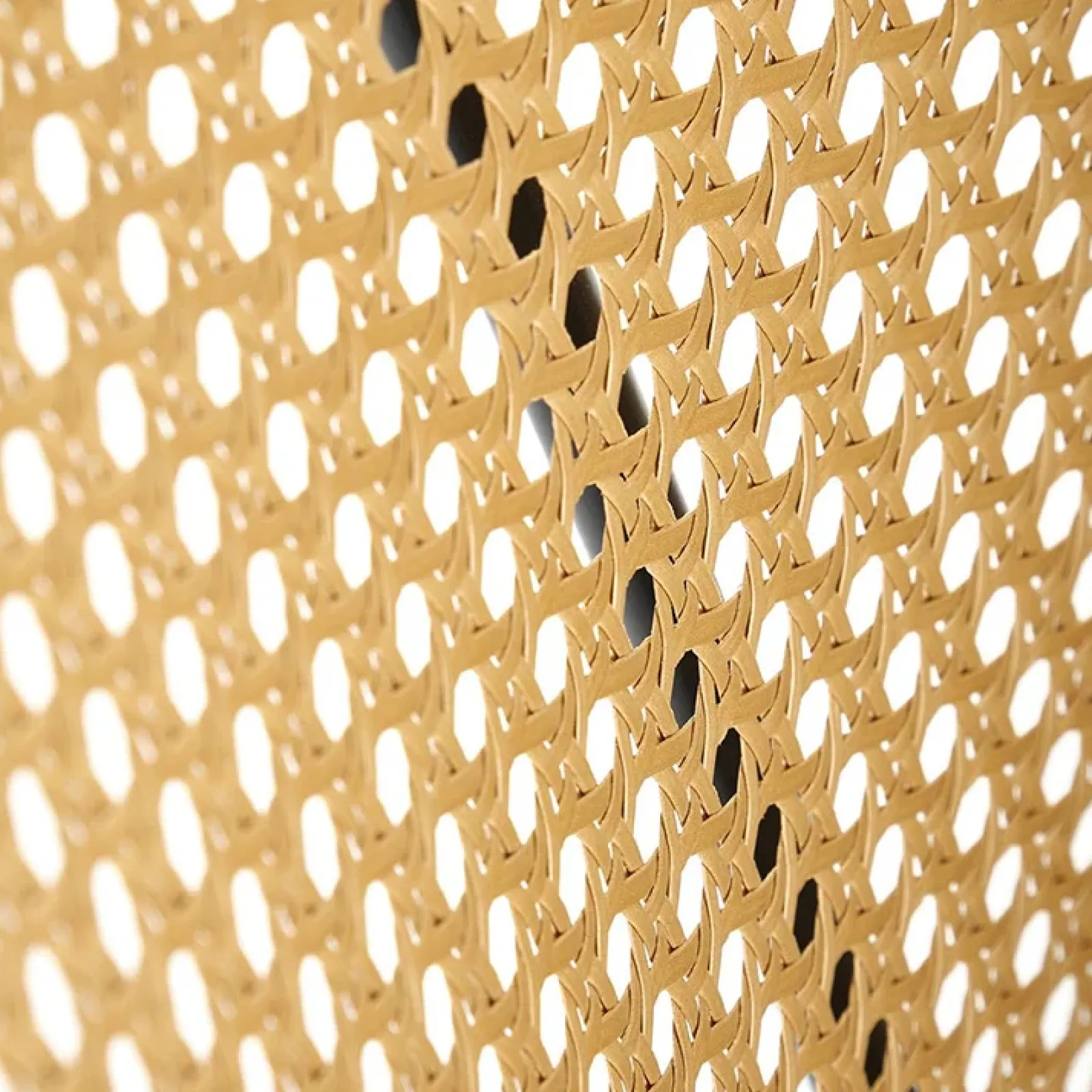 Garnero Arredamenti Sedie In Legno-Set 4 sedie da pranzo in rattan e velluto Triski Grigio