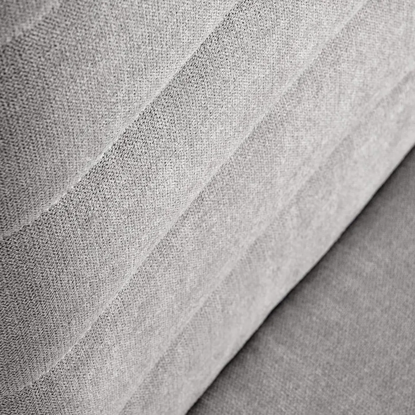 Garnero Arredamenti Sedie In Tessuto-Set 4 sedie da pranzo moderne in tessuto nero Quiche Grigio