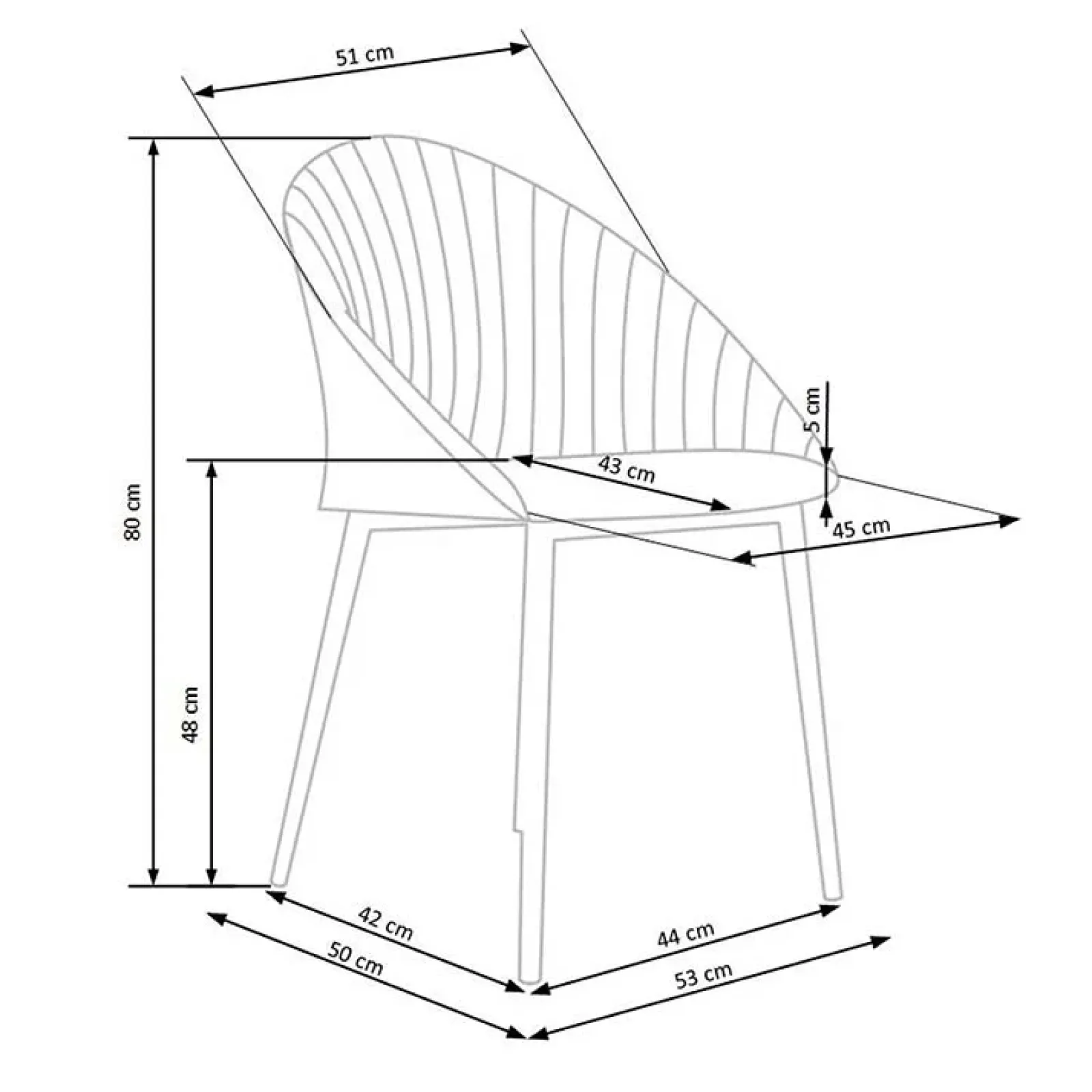 Garnero Arredamenti Sedie In Tessuto-Set 2 sedie imbottite design in tessuto beige Amelia