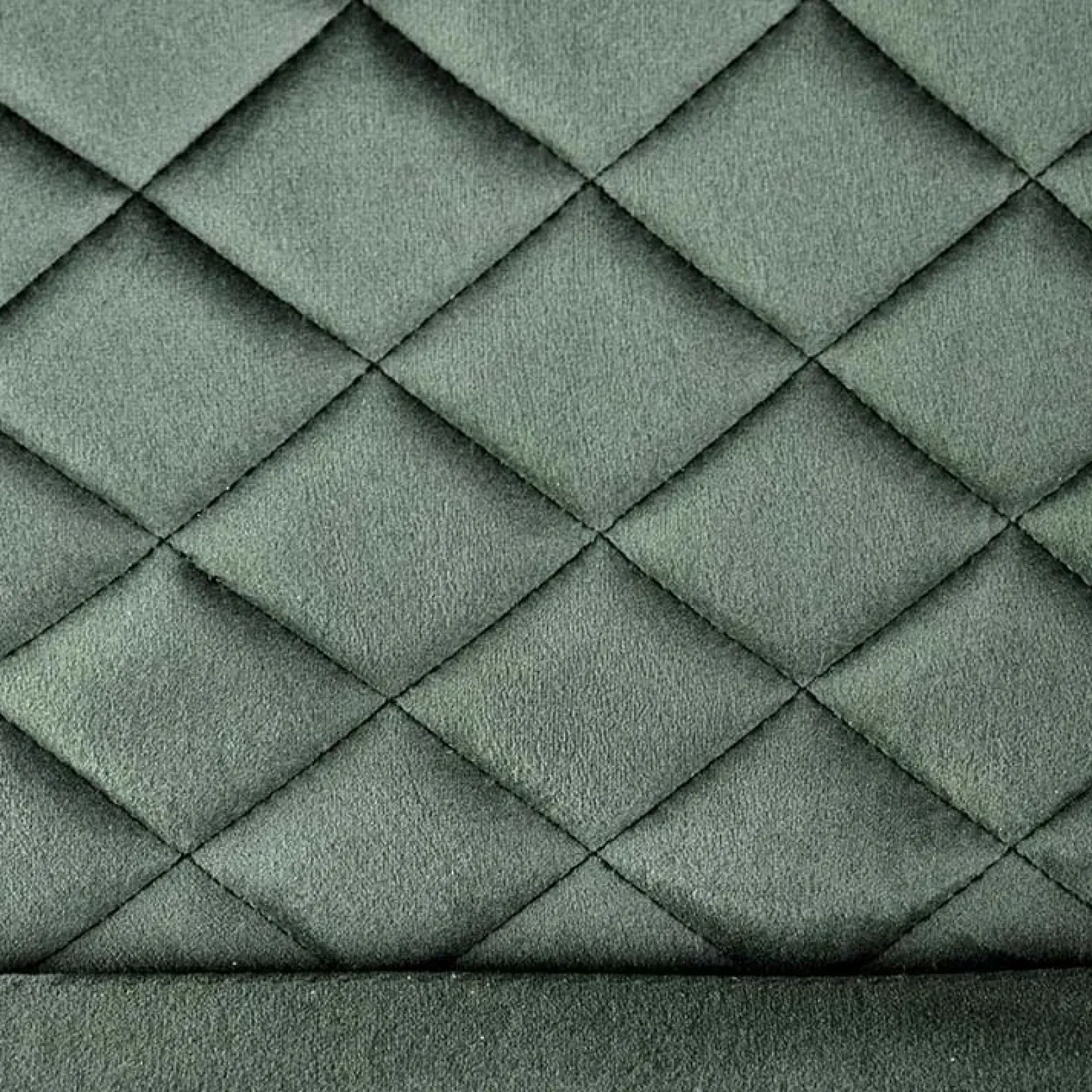 Garnero Arredamenti Sedie In Tessuto-Set 2 sedie moderne imbottite in velluto acciaio nero Juliet Verde