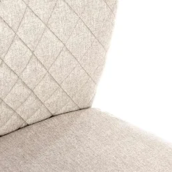 Garnero Arredamenti Sedie In Tessuto-Set 4 sedie sala moderne in tessuto Corvo Beige