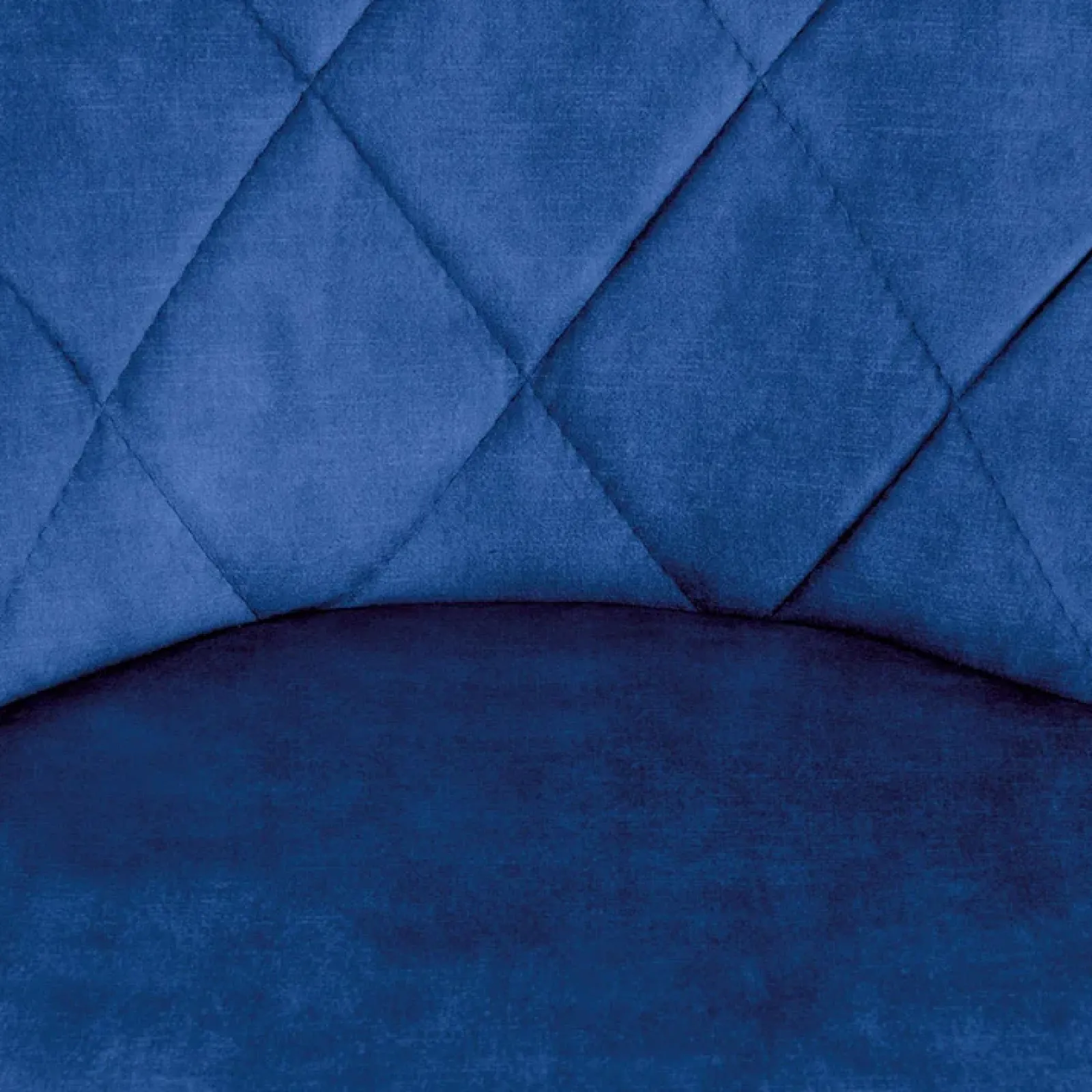 Garnero Arredamenti Sgabelli-Set 2 sgabelli alti da bar regolabili in tessuto blu Orla