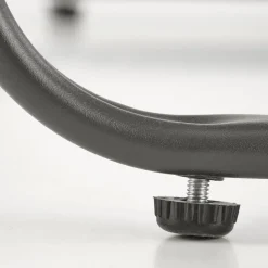 Garnero Arredamenti Salotto Da Giardino-Set giardino relax 75x45cm 2 sedie divano e tavolino acciaio grigio Eden