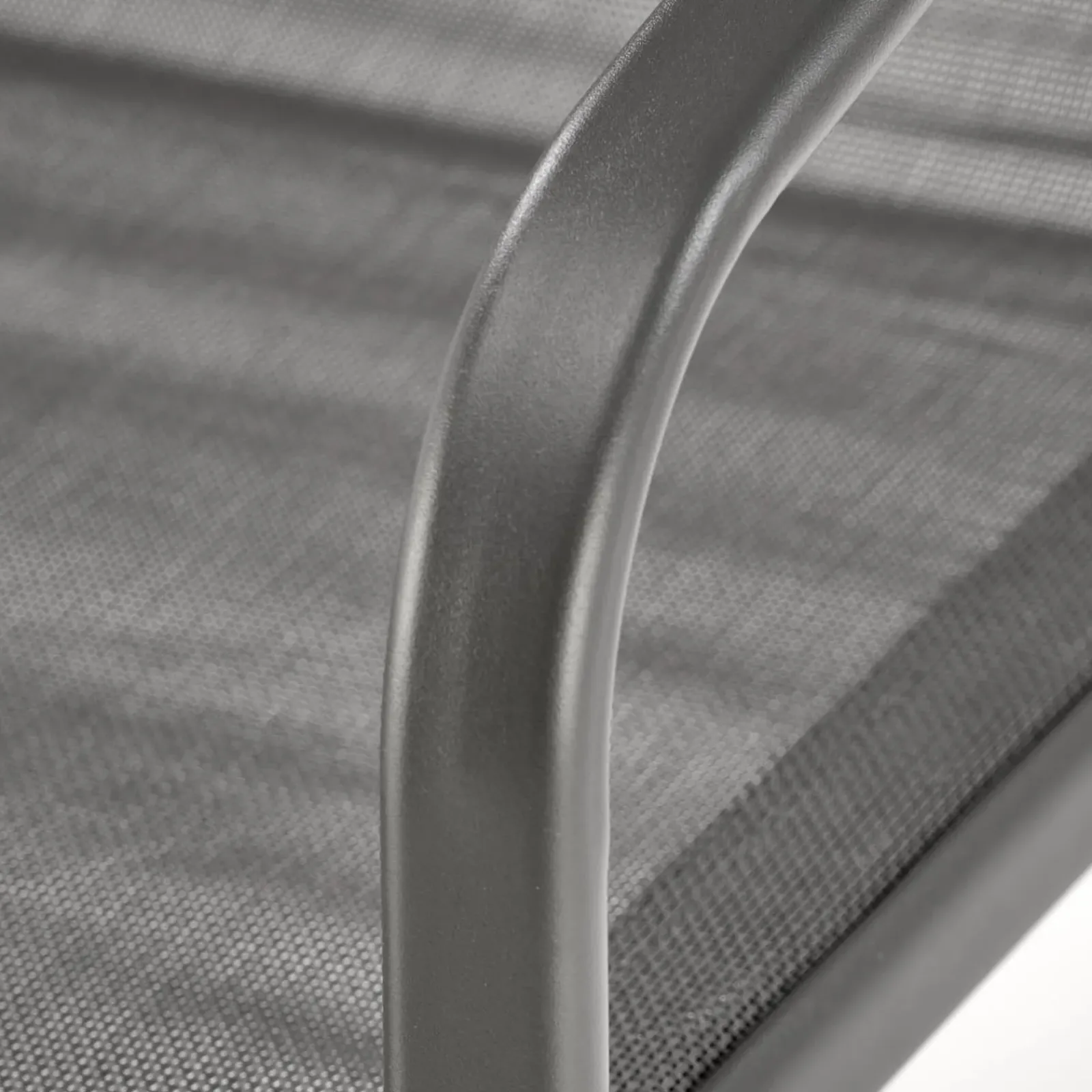 Garnero Arredamenti Salotto Da Giardino-Set giardino relax 75x45cm 2 sedie divano e tavolino acciaio grigio Eden