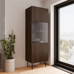 Garnero Arredamenti Set Mobili Soggiorno Completo-Set mobili soggiorno completo noce cannettato Gabiot