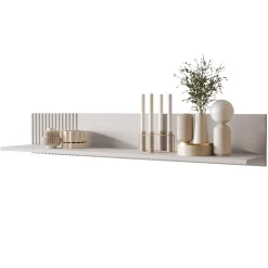 Garnero Arredamenti Set Mobili Soggiorno Completo-Set mobili soggiorno completo con frontali cannettati beige Ziggy 3