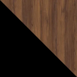 Garnero Arredamenti Set Mobili Soggiorno Completo-Set mobili soggiorno completo moderno noce nero Wild 2 Noce - Nero opaco