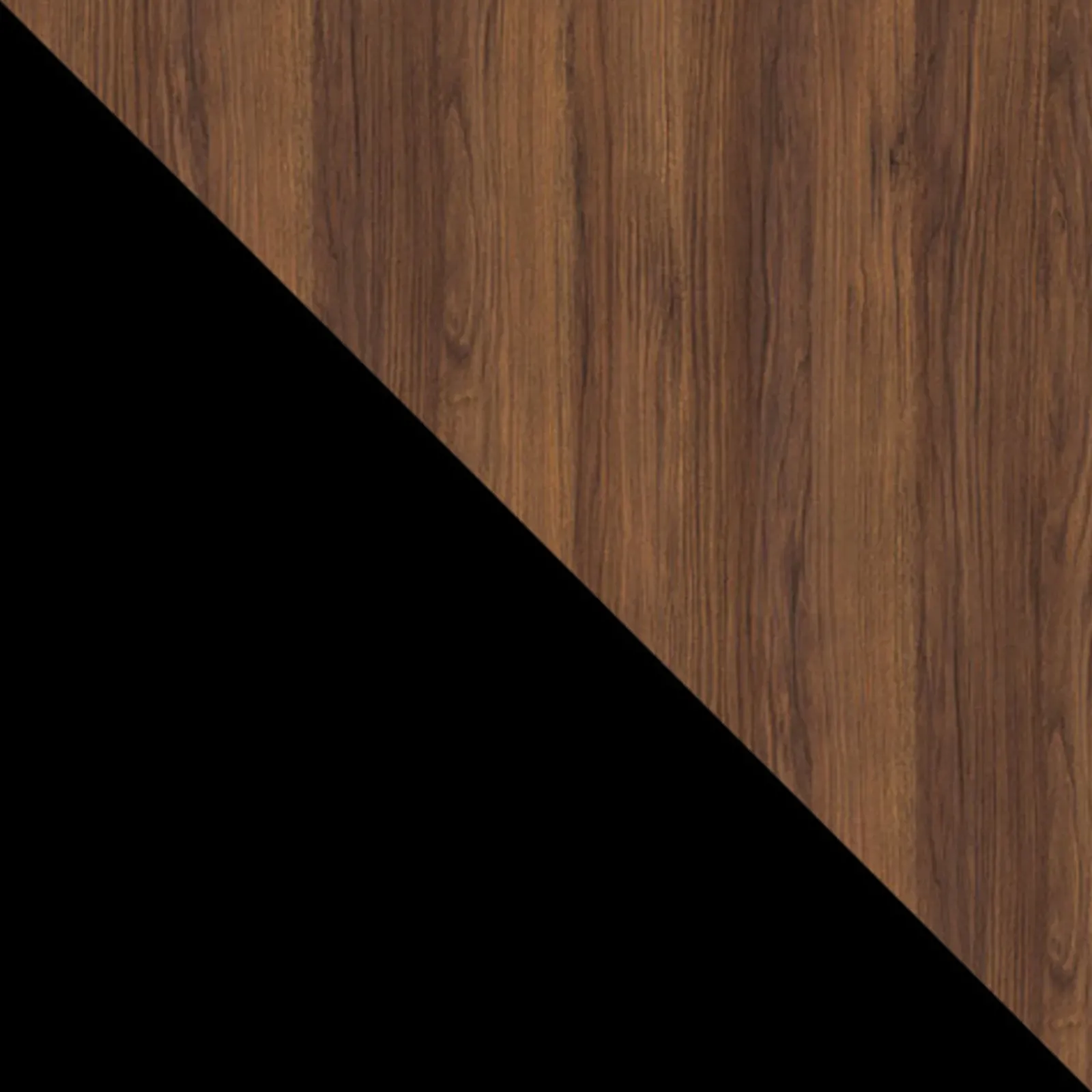 Garnero Arredamenti Set Mobili Soggiorno Completo-Set mobili soggiorno completo moderno noce nero Wild 2 Noce - Nero opaco