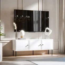 Garnero Arredamenti Set Mobili Soggiorno Completo-Set mobili soggiorno completo Stark 1 Bianco Opaco