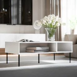 Garnero Arredamenti Set Mobili Soggiorno Completo-Set mobili soggiorno completo Stark 1 Bianco Opaco