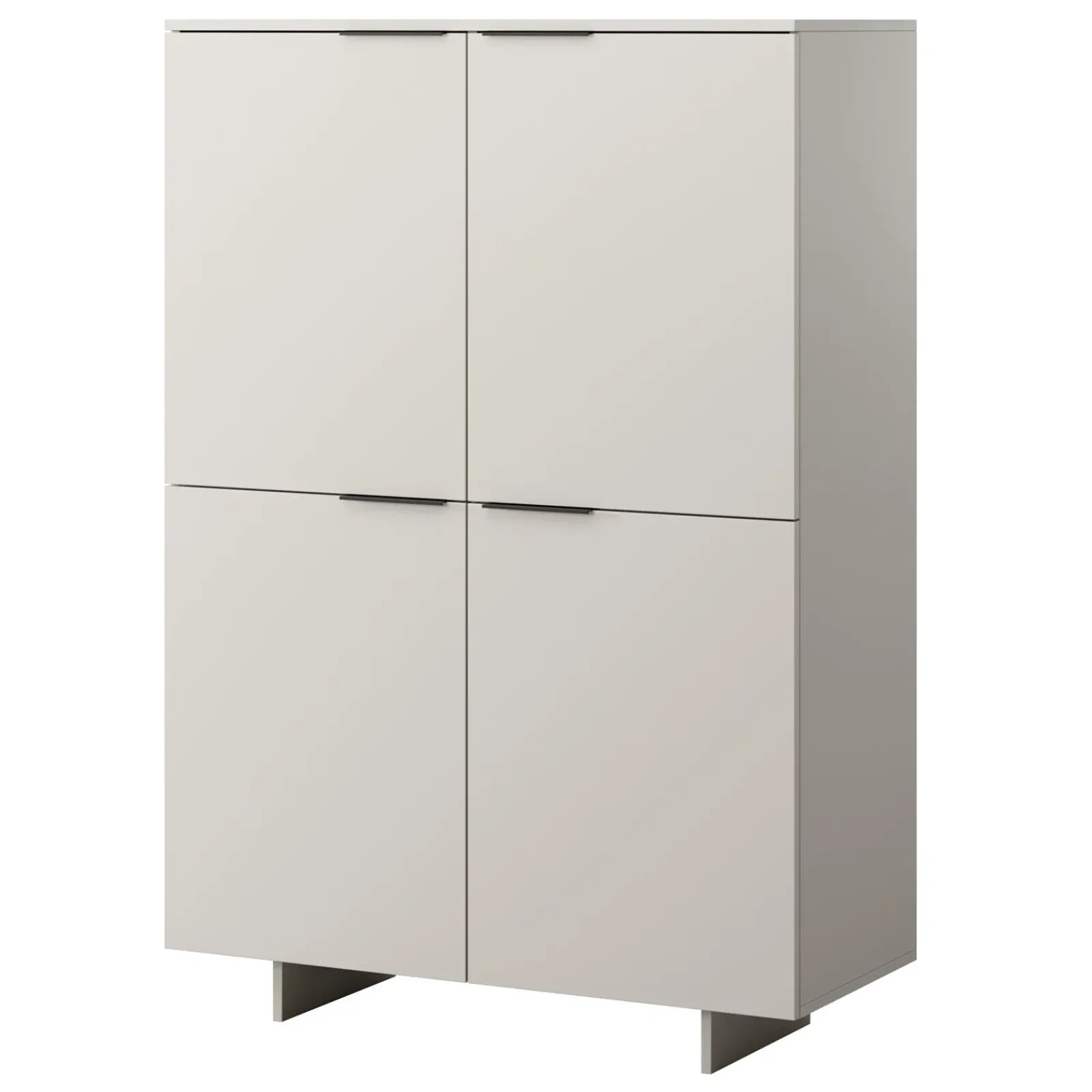 Garnero Arredamenti Set Mobili Soggiorno Completo-Set mobili soggiorno completo grigio Stone