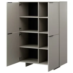 Garnero Arredamenti Set Mobili Soggiorno Completo-Set mobili soggiorno completo grigio Stone