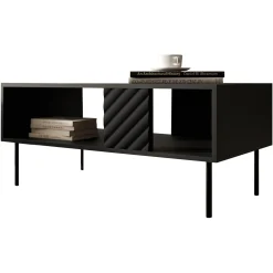 Garnero Arredamenti Set Mobili Soggiorno Completo-Set mobili soggiorno completo nero Daniele Nero Opaco