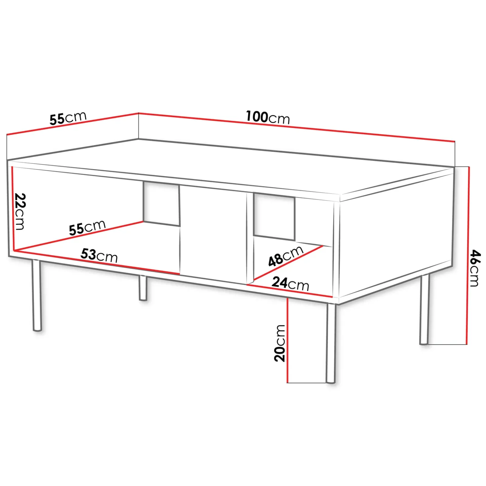 Garnero Arredamenti Set Mobili Soggiorno Completo-Set mobili soggiorno completo bianco Daniele Bianco Opaco