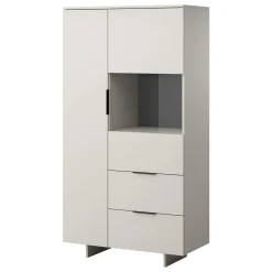 Garnero Arredamenti Set Mobili Soggiorno Completo-Set mobili soggiorno completo grigio Stone 2