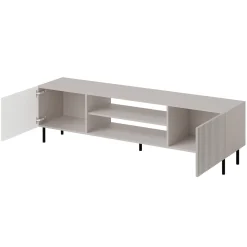 Garnero Arredamenti Set Mobili Soggiorno Completo-Set mobili soggiorno completo con frontali cannettati beige Ziggy 4