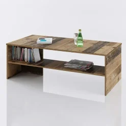 Garnero Arredamenti Set Mobili Soggiorno Completo-Set mobili soggiorno completo industrial legno vecchio antico West Gihome®