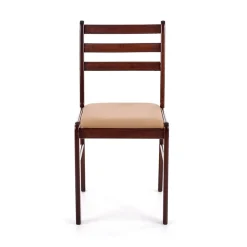 Garnero Arredamenti Set Tavolo Con Sedie|Tavoli In Legno-Set tavolo moderno 110x72cm + 4 sedie rovere scuro Lunelle