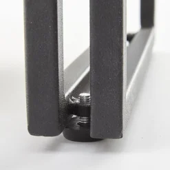 Garnero Arredamenti Set Tavolo Con Sedie|Tavoli Da Pranzo-Set tavolo 140x80cm + 6 sedie moderno acciaio rovere Zamora