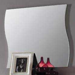 Garnero Arredamenti Specchio Per Bagno|Specchi-Specchiera 110x60cm bianco lucido Sea Gihome®