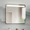 Garnero Arredamenti Specchio Per Bagno|Specchi-Specchio da parete con led 80x70cm Spot