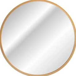 Garnero Arredamenti Specchio Per Bagno|Specchi-Specchio da parete retroilluminato 80x80cm dorato Goldy