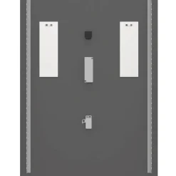 Garnero Arredamenti Specchi|Specchi-Specchio da parete retroilluminato 60x80cm Recto