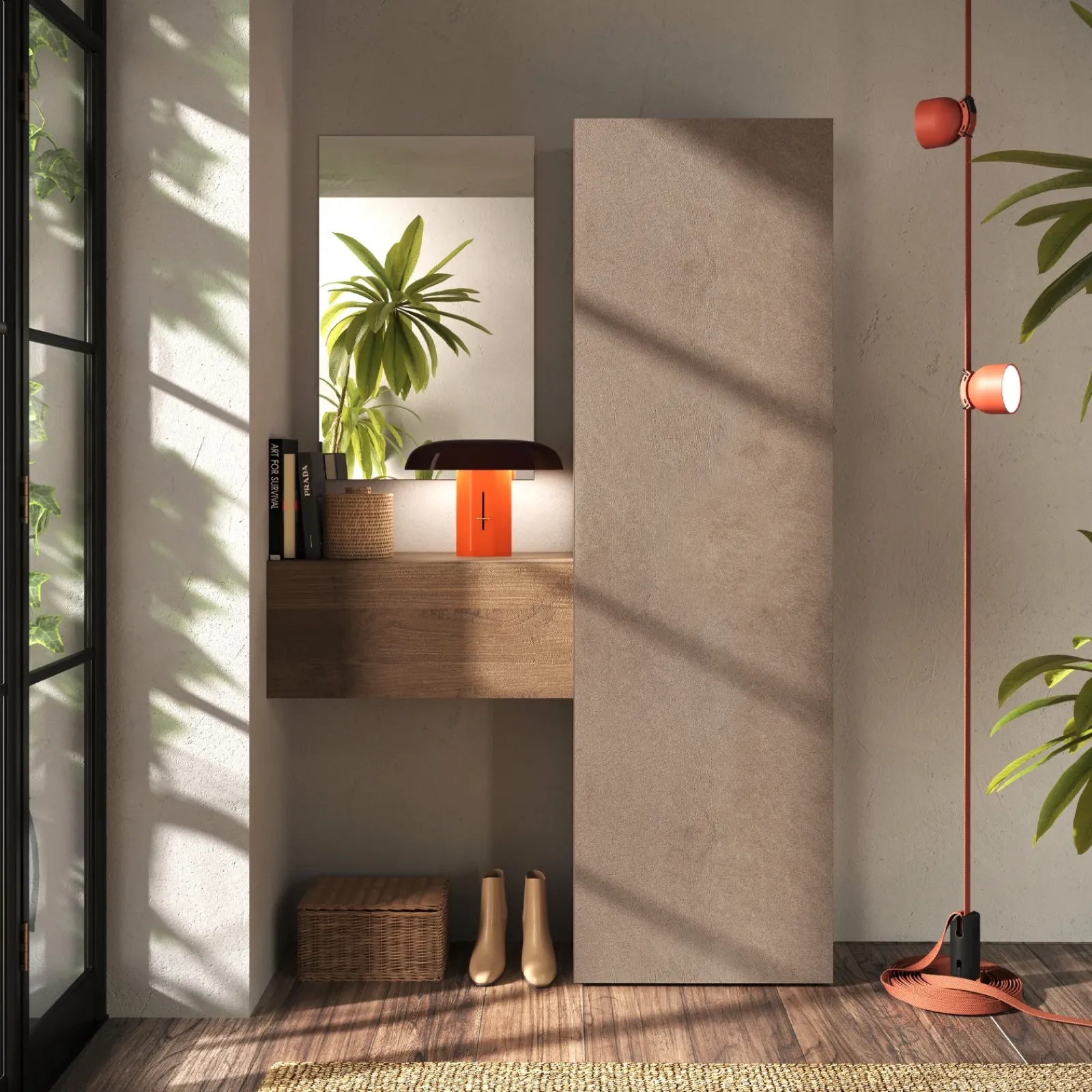 Garnero Arredamenti Specchio Per Bagno|Specchi-Specchio da parete 50x80cm Sun