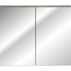 Garnero Arredamenti Specchio Per Bagno|Specchi-Specchio mobile contenitore 80x65cm grigio Serif