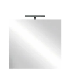 Garnero Arredamenti Specchi|Specchi-Specchio moderno con un LED 60x75cm vetro Premier