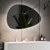 Garnero Arredamenti Specchio Per Bagno|Specchi-Specchio retroilluminato 92x60cm da parete vetro Final
