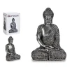 Garnero Arredamenti Decorazioni E Statue-Statua da interno Buddha 20x35cm effetto argento Luise