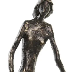 Garnero Arredamenti Decorazioni E Statue-Statua da tavolo Famiglia design 26x33cm effetto rame Serio