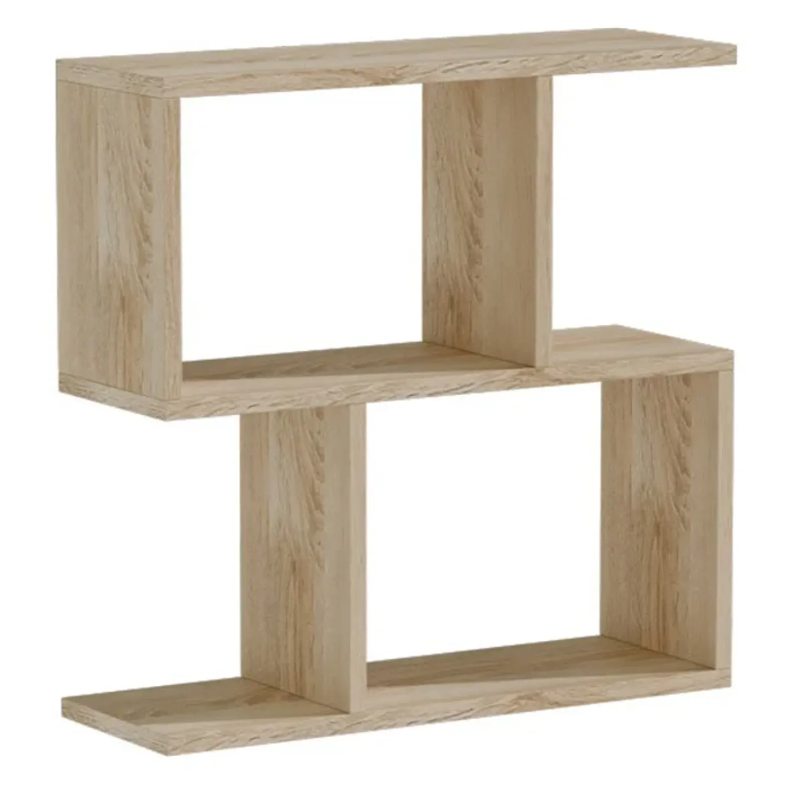 Garnero Arredamenti Tavolini Moderni|Tavolini Moderni-Tavolino da salotto con libreria design 60x60cm sonoma Priocca Rovere