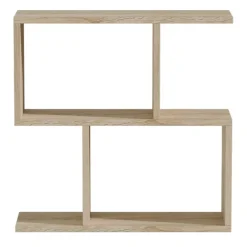 Garnero Arredamenti Tavolini Moderni|Tavolini Moderni-Tavolino da salotto con libreria design 60x60cm sonoma Priocca Rovere