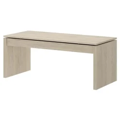 Garnero Arredamenti Tavolini Contenitore|Tavolini Contenitore-Tavolino da salotto contenitore 102x50cm elevabile moderno Paris Rovere