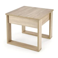 Garnero Arredamenti Tavolini Classici|Tavolini Classici-Tavolino da salotto moderno 60x52cm sonoma Libano Rovere