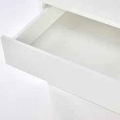 Garnero Arredamenti Tavolini Classici|Tavolini Classici-Tavolino da salotto moderno 60x52cm bianco Libano Bianco Opaco