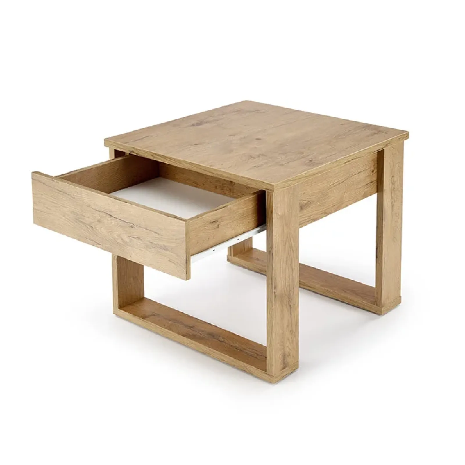 Garnero Arredamenti Tavolini Classici|Tavolini Classici-Tavolino da salotto moderno 60x52cm rovere Libano Rovere Rustico