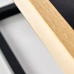 Garnero Arredamenti Tavolini Moderni|Tavolini Moderni-Tavolino da salotto quadrato 53x30cm rovere nero Algeria