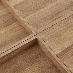 Garnero Arredamenti Tavolini Moderni|Tavolini Moderni-Tavolino da salotto rettangolare moderno 84x80cm noce nero Yala