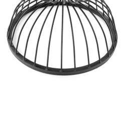 Garnero Arredamenti Tavolini Moderni|Tavolini Moderni-Tavolino da salotto rotondo 50x40cm in vetro marmo bianco nero Chiquita