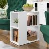 Garnero Arredamenti Tavolini Moderni|Tavolini Moderni-Tavolino da salotto 52x30cm con libreria bianco Enea