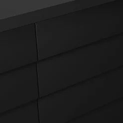 Garnero Arredamenti Tavolini Moderni|Tavolini Moderni-Tavolino da salotto 100x55cm con vano nero Wild Nero Opaco