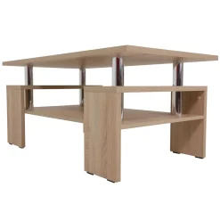 Garnero Arredamenti Tavolini Moderni|Tavolini Moderni-Tavolino da salotto 110x60cm design moderno Thalena Rovere sonoma