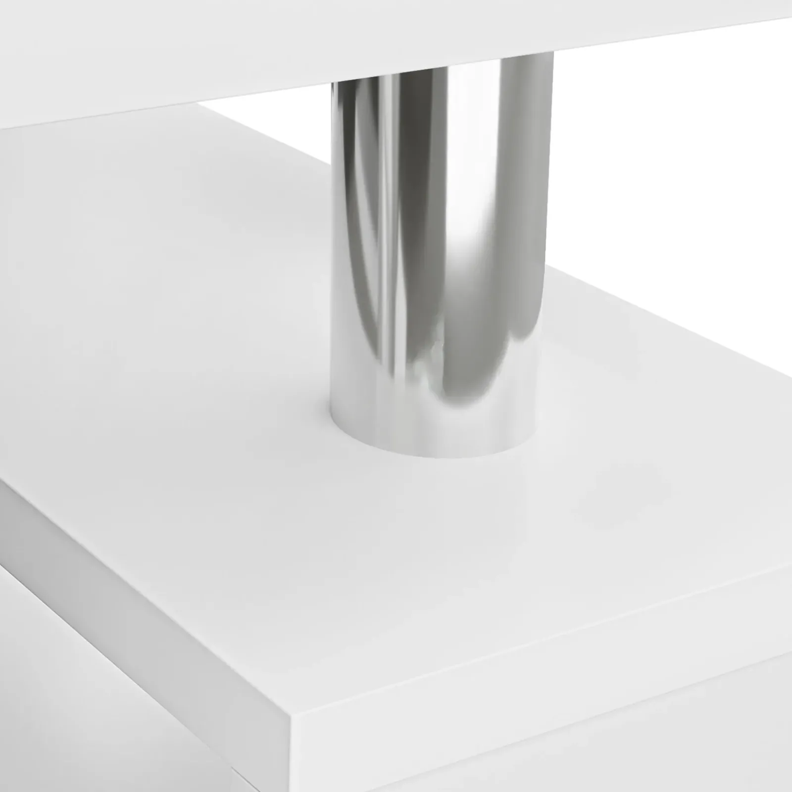 Garnero Arredamenti Tavolini Moderni|Tavolini Moderni-Tavolino da salotto 110x60cm design moderno bianco Thalena Bianco Opaco