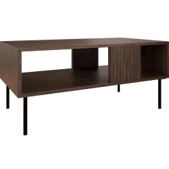 Garnero Arredamenti Tavolini Moderni|Tavolini Moderni-Tavolino da salotto 100x46cm noce cannettato Gabiot