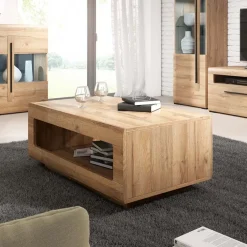 Garnero Arredamenti Tavolini Classici|Tavolini Classici-Tavolino 110x60cm da salotto rettangolare design rovere Maiorca